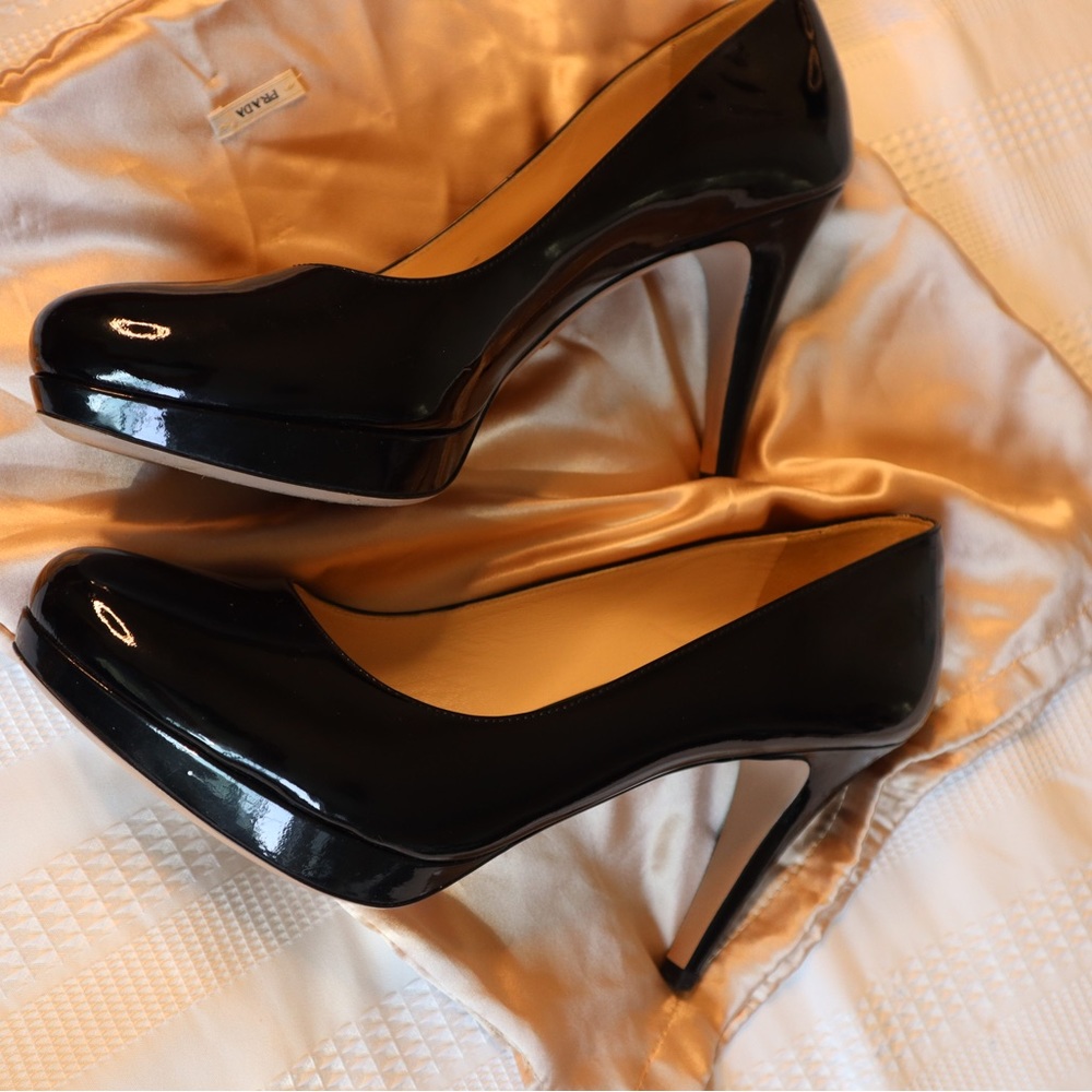 Prada Black Heels
